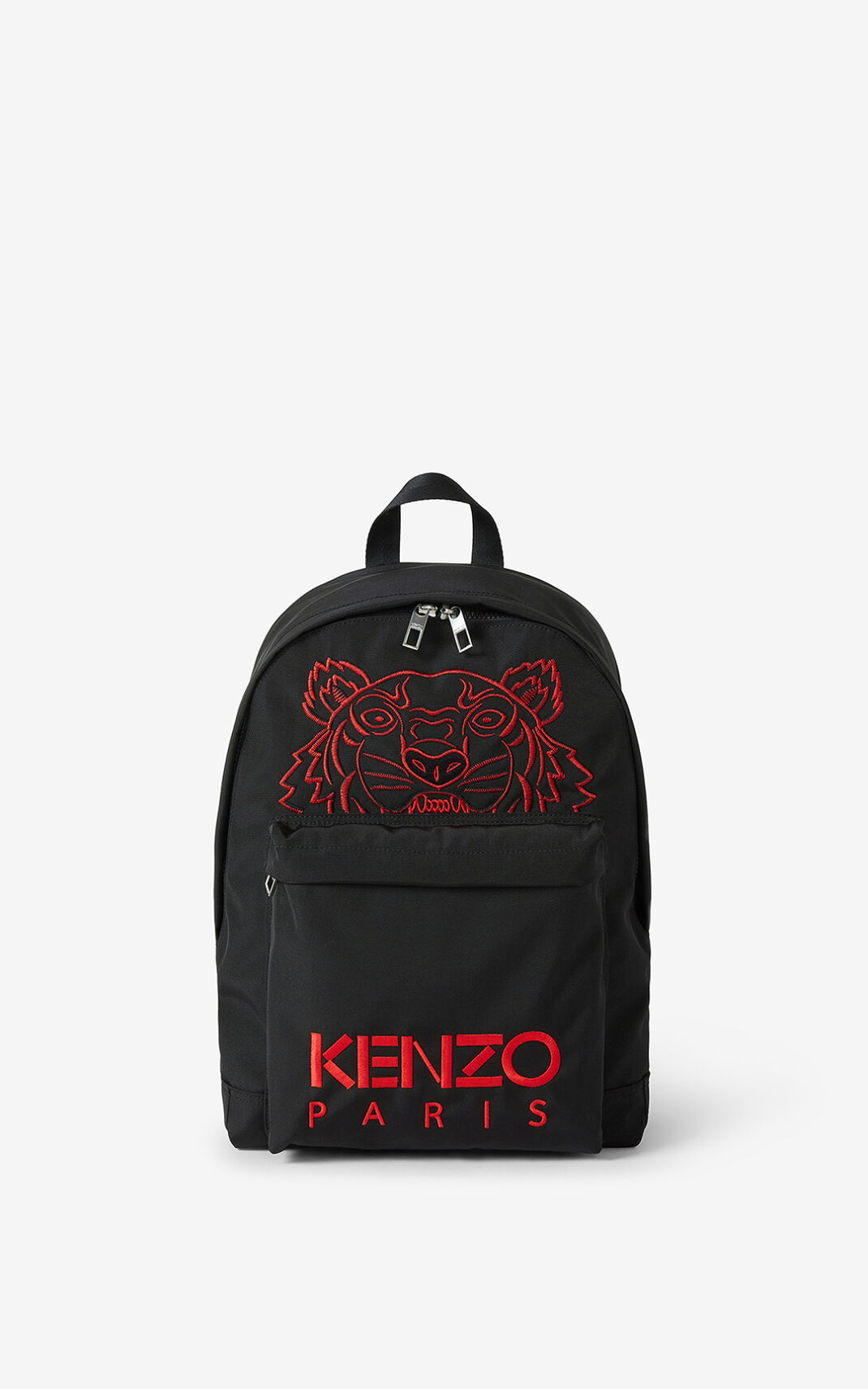 Kenzo Kampus 虎 canvas リュック レディース 黒 - CVSQPY275